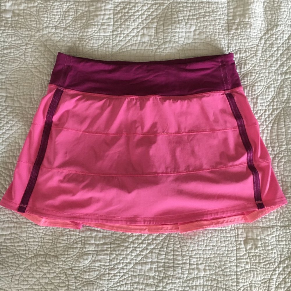 lululemon Pace Rival Skirt/Skort size 6 Tall